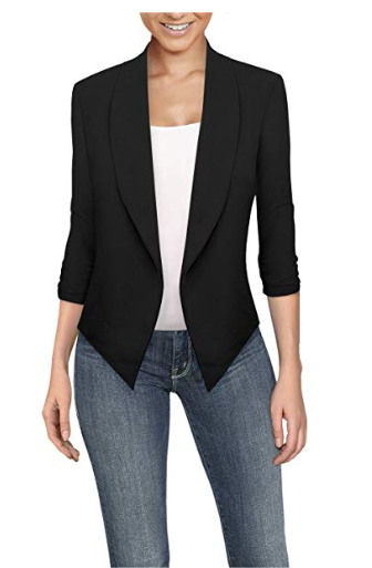 Open Front Blazer