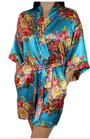 Short Bridesmaid Robe